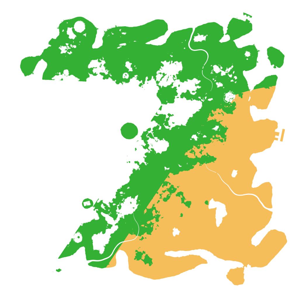 Biome Rust Map: Procedural Map, Size: 4800, Seed: 924983329