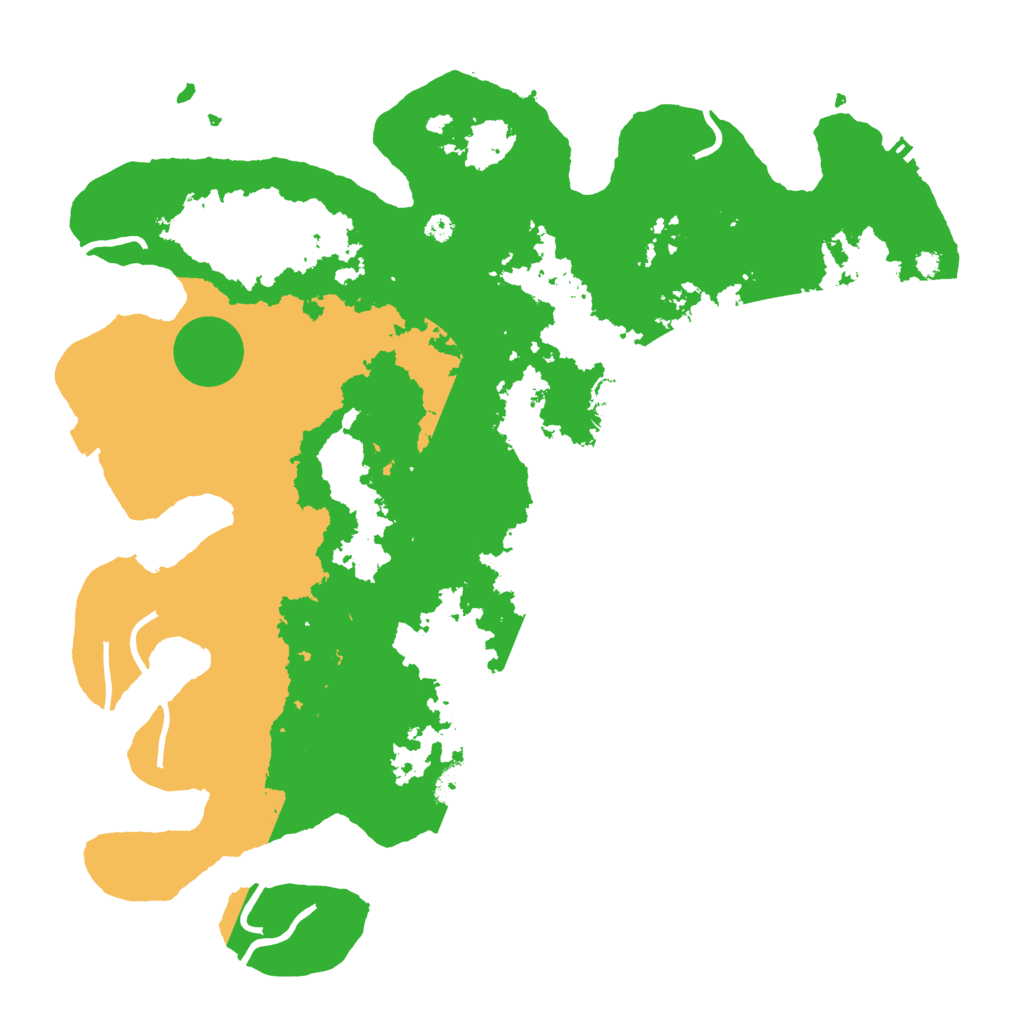 Biome Rust Map: Procedural Map, Size: 3850, Seed: 38618547