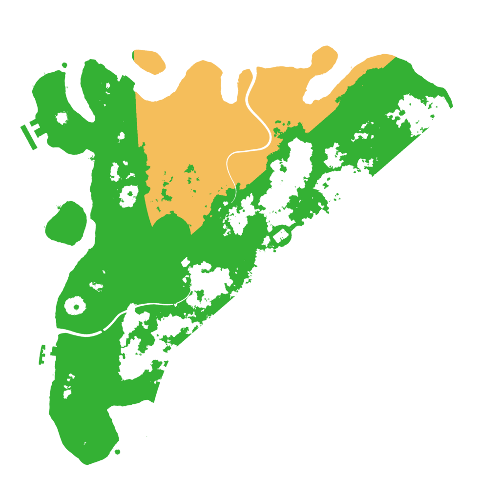 Biome Rust Map: Procedural Map, Size: 3800, Seed: 134653416