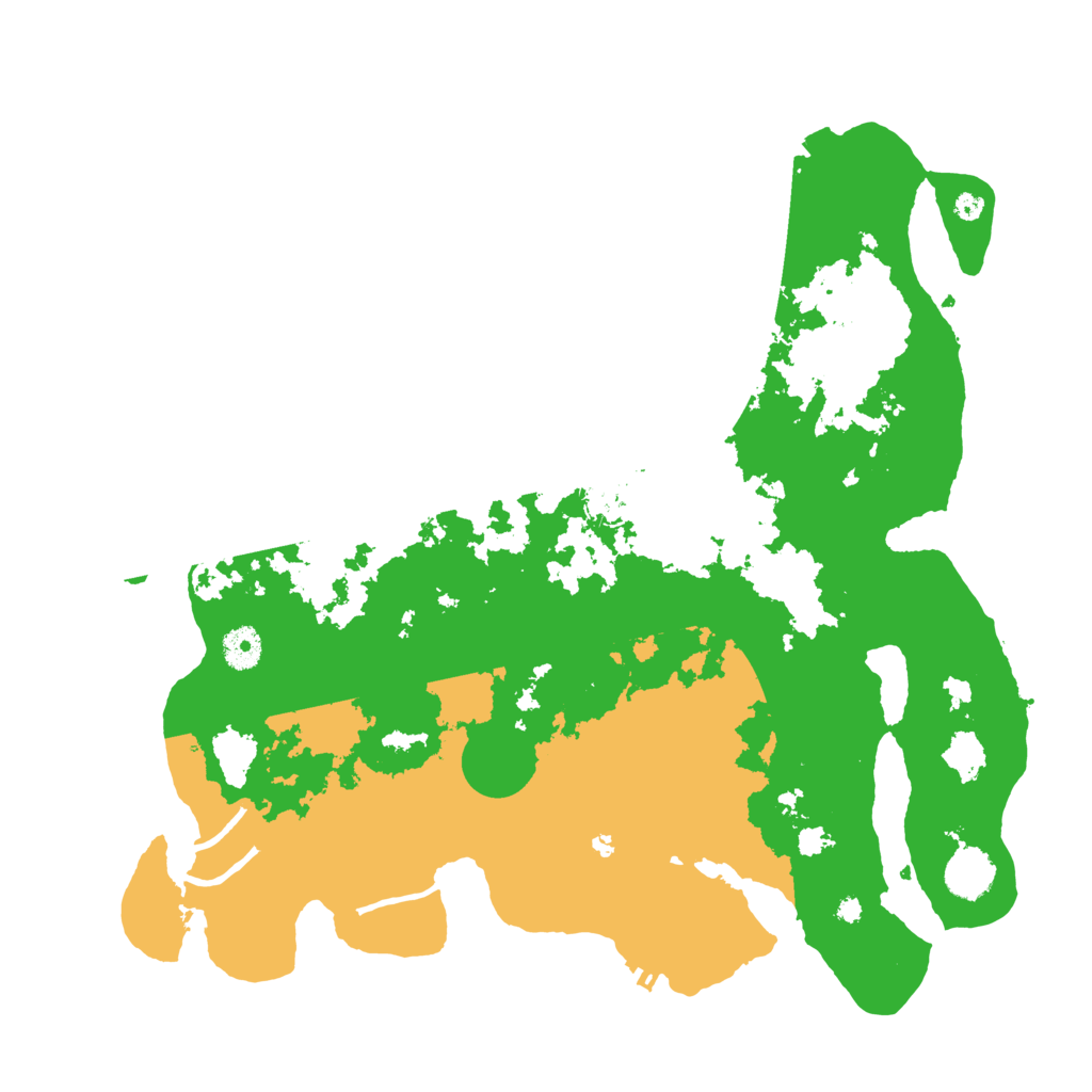 Biome Rust Map: Procedural Map, Size: 4000, Seed: 11684217