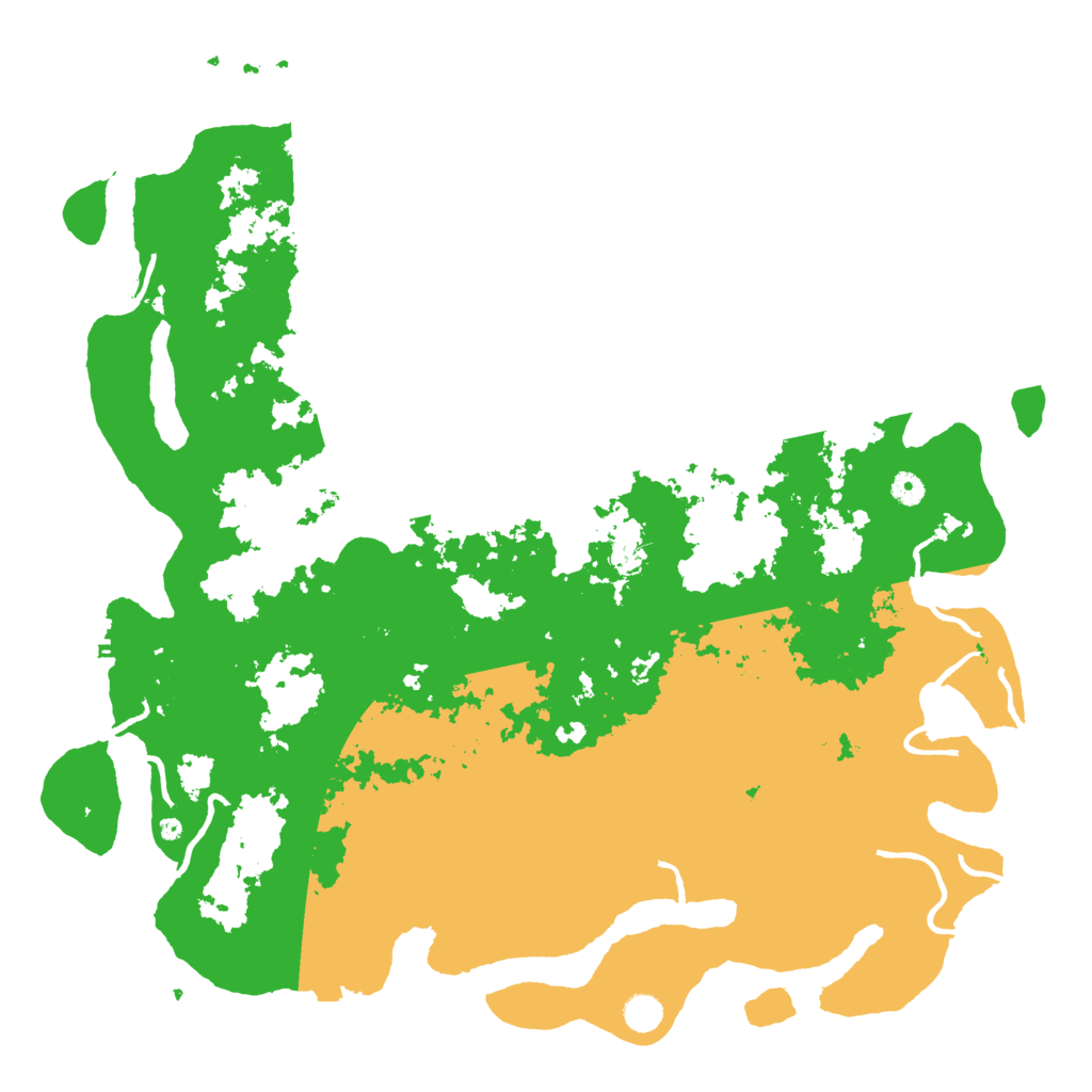 Biome Rust Map: Procedural Map, Size: 5000, Seed: 357357