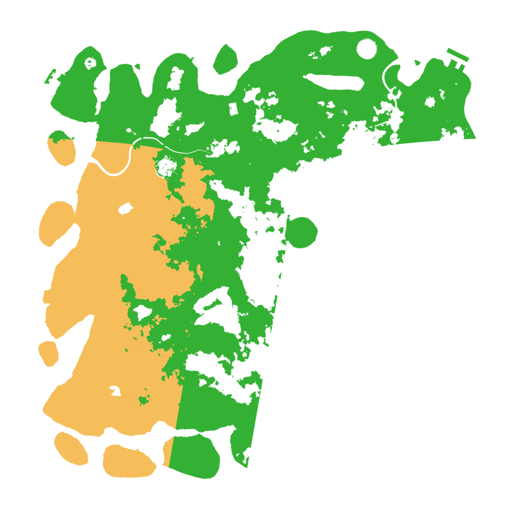 Biome Rust Map: Procedural Map, Size: 4500, Seed: 56842