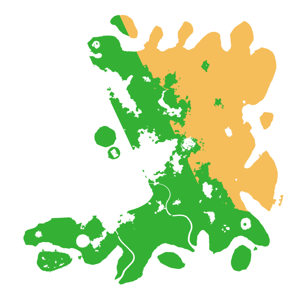 Biome Rust Map: Procedural Map, Size: 4000, Seed: 19488874