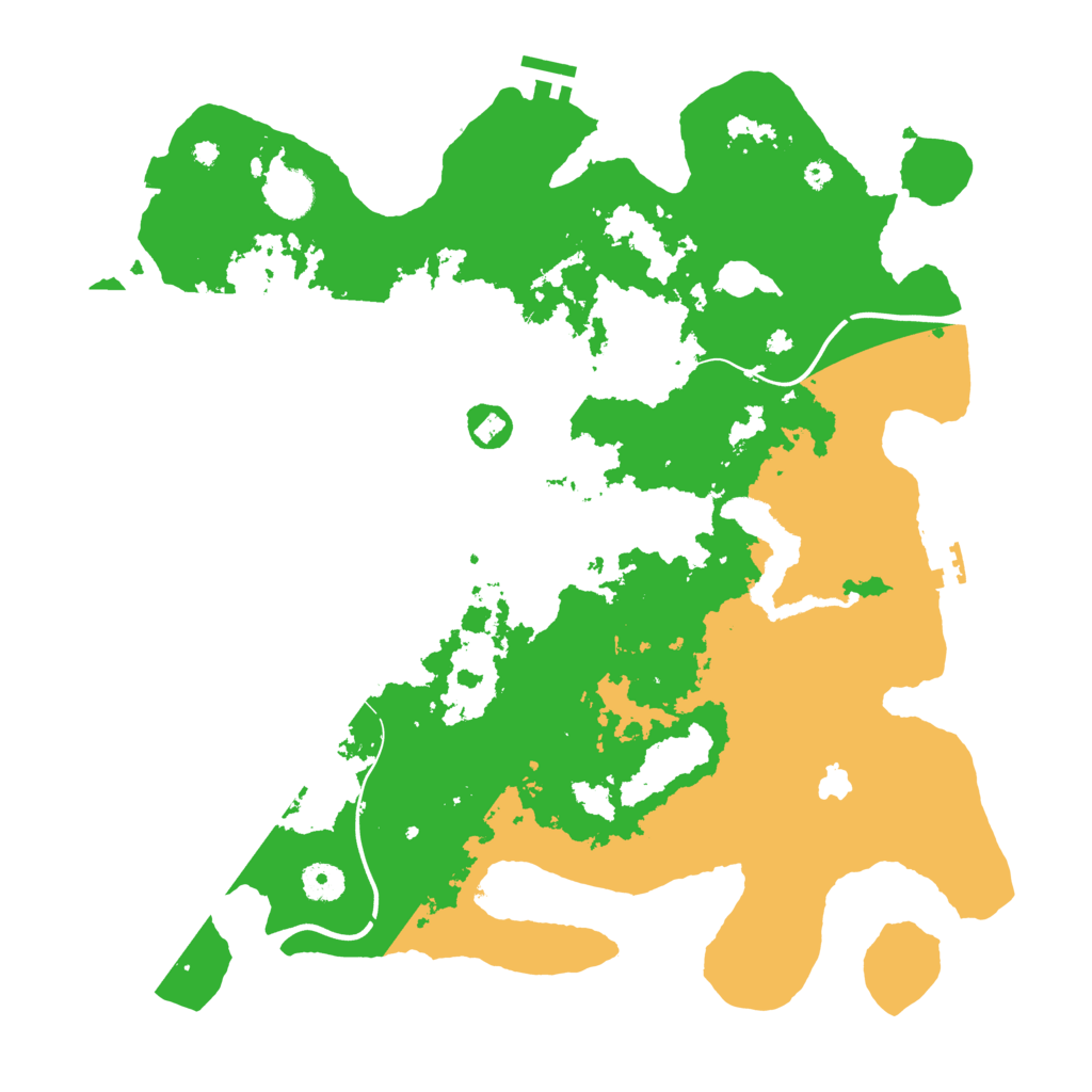 Biome Rust Map: Procedural Map, Size: 4000, Seed: 2722557