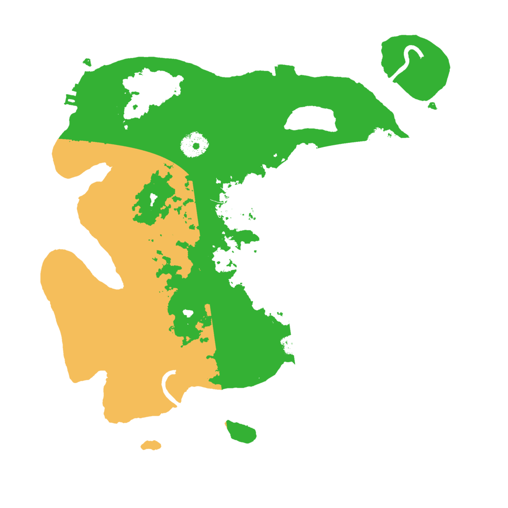 Biome Rust Map: Procedural Map, Size: 3000, Seed: 1916533767