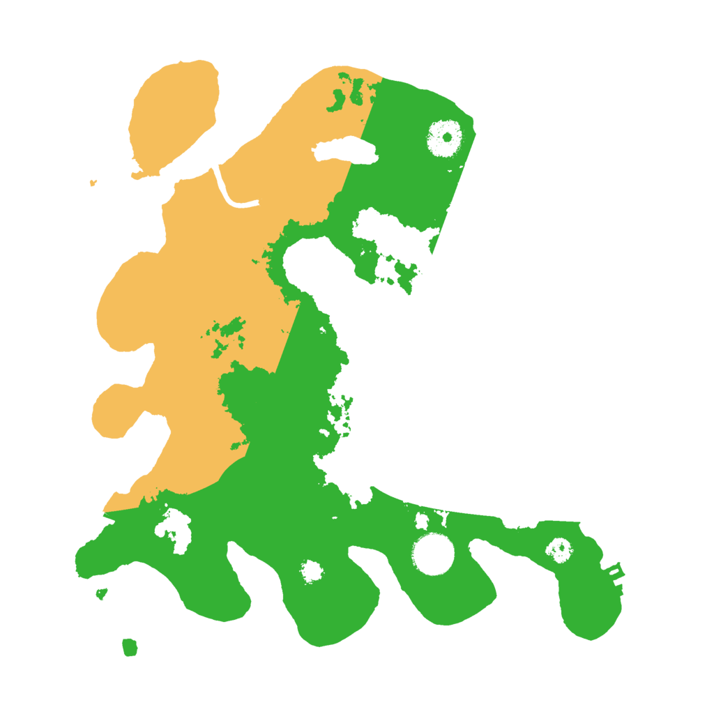 Biome Rust Map: Procedural Map, Size: 3000, Seed: 1846352991