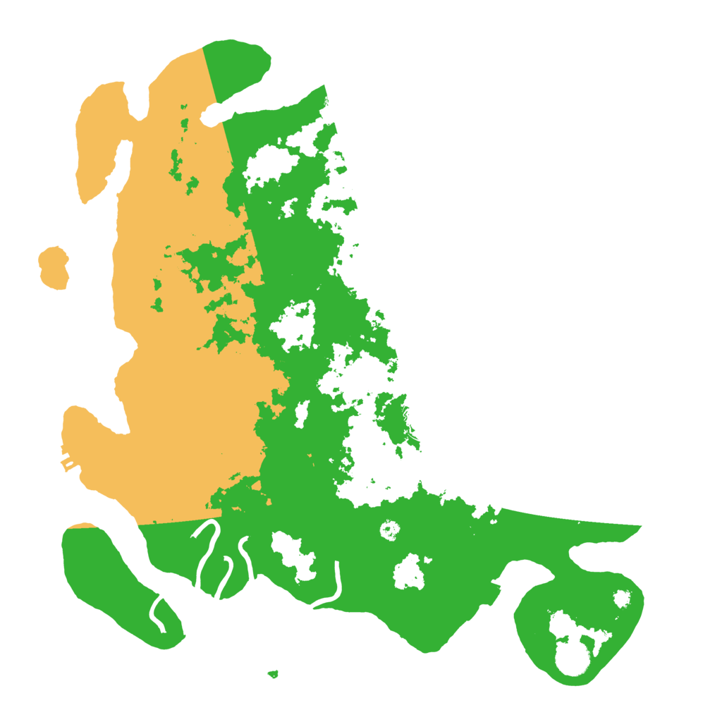 Biome Rust Map: Procedural Map, Size: 3750, Seed: 75164583