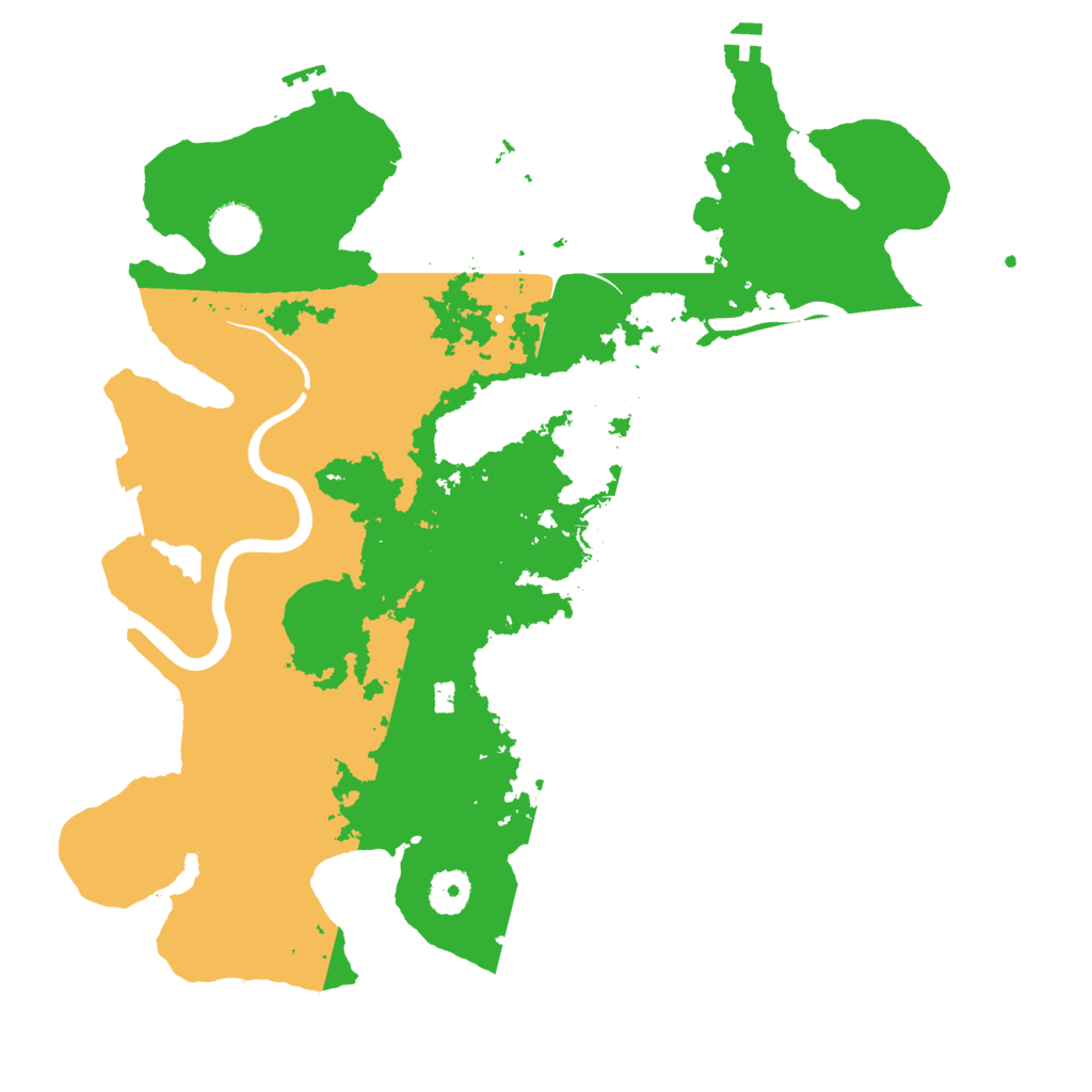 Biome Rust Map: Procedural Map, Size: 3750, Seed: 26873