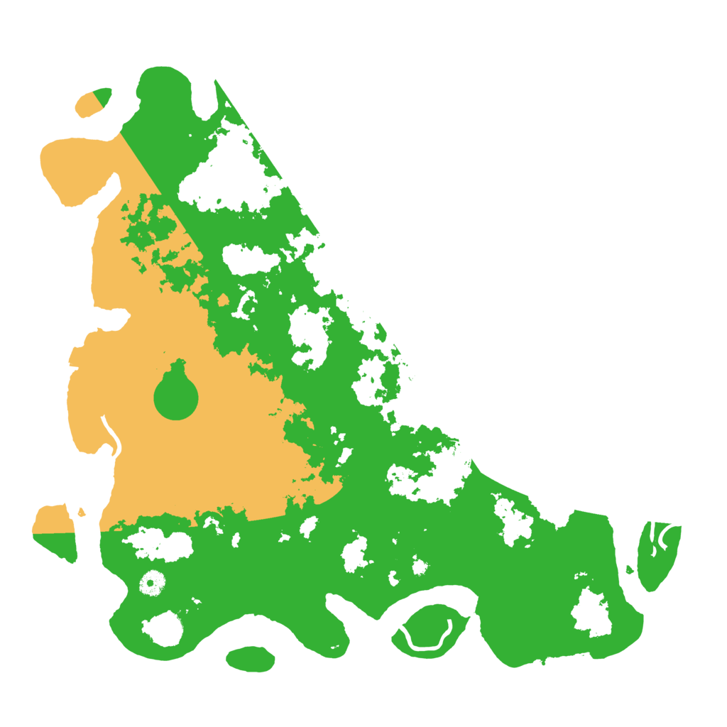 Biome Rust Map: Procedural Map, Size: 4300, Seed: 14413494