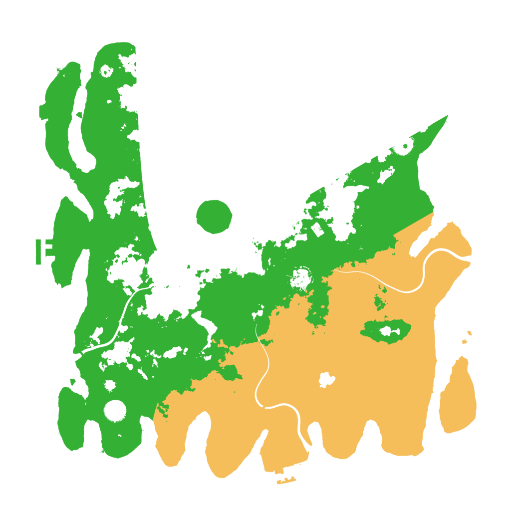 Biome Rust Map: Procedural Map, Size: 4100, Seed: 82064519