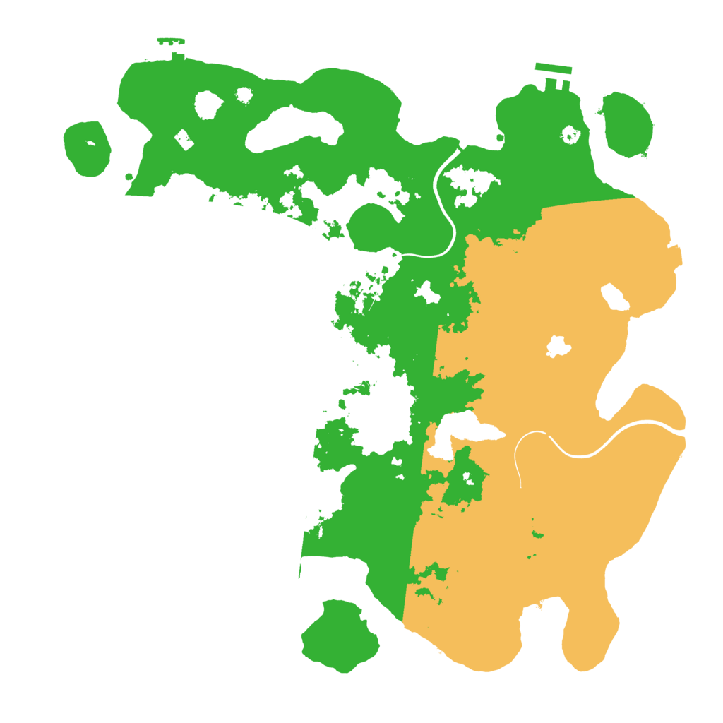 Biome Rust Map: Procedural Map, Size: 4000, Seed: 997255221