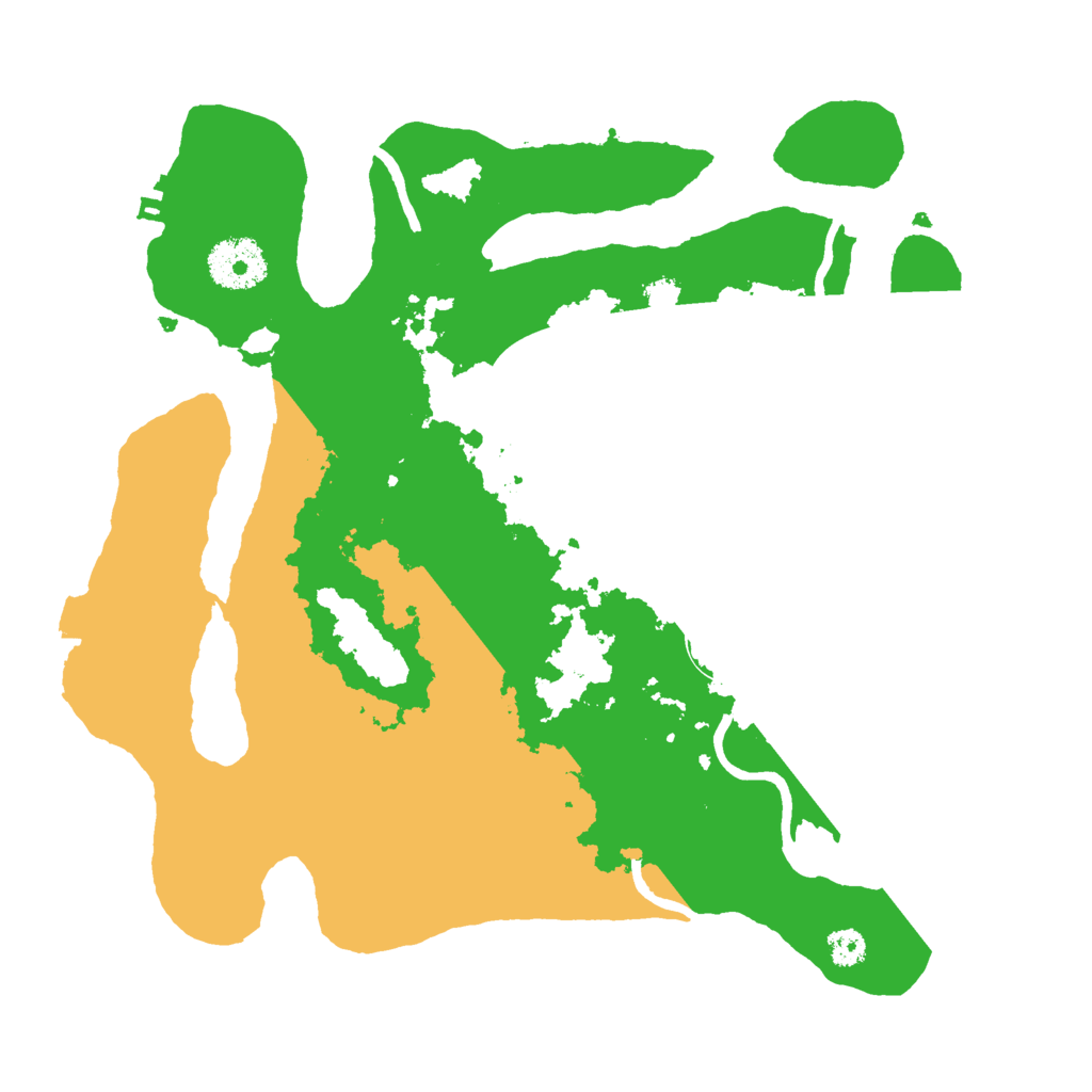 Biome Rust Map: Procedural Map, Size: 3000, Seed: 1981231203
