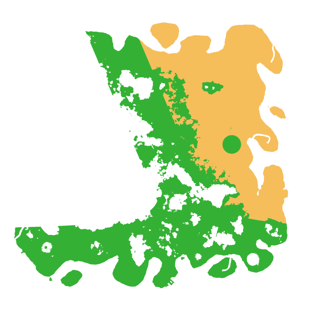 Biome Rust Map: Procedural Map, Size: 4400, Seed: 90424144