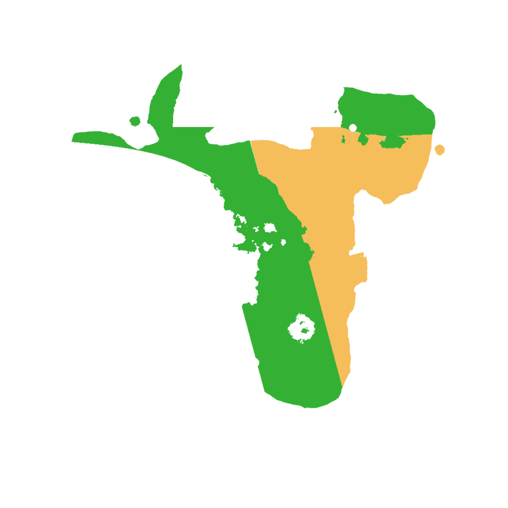 Biome Rust Map: Procedural Map, Size: 2000, Seed: 564561654