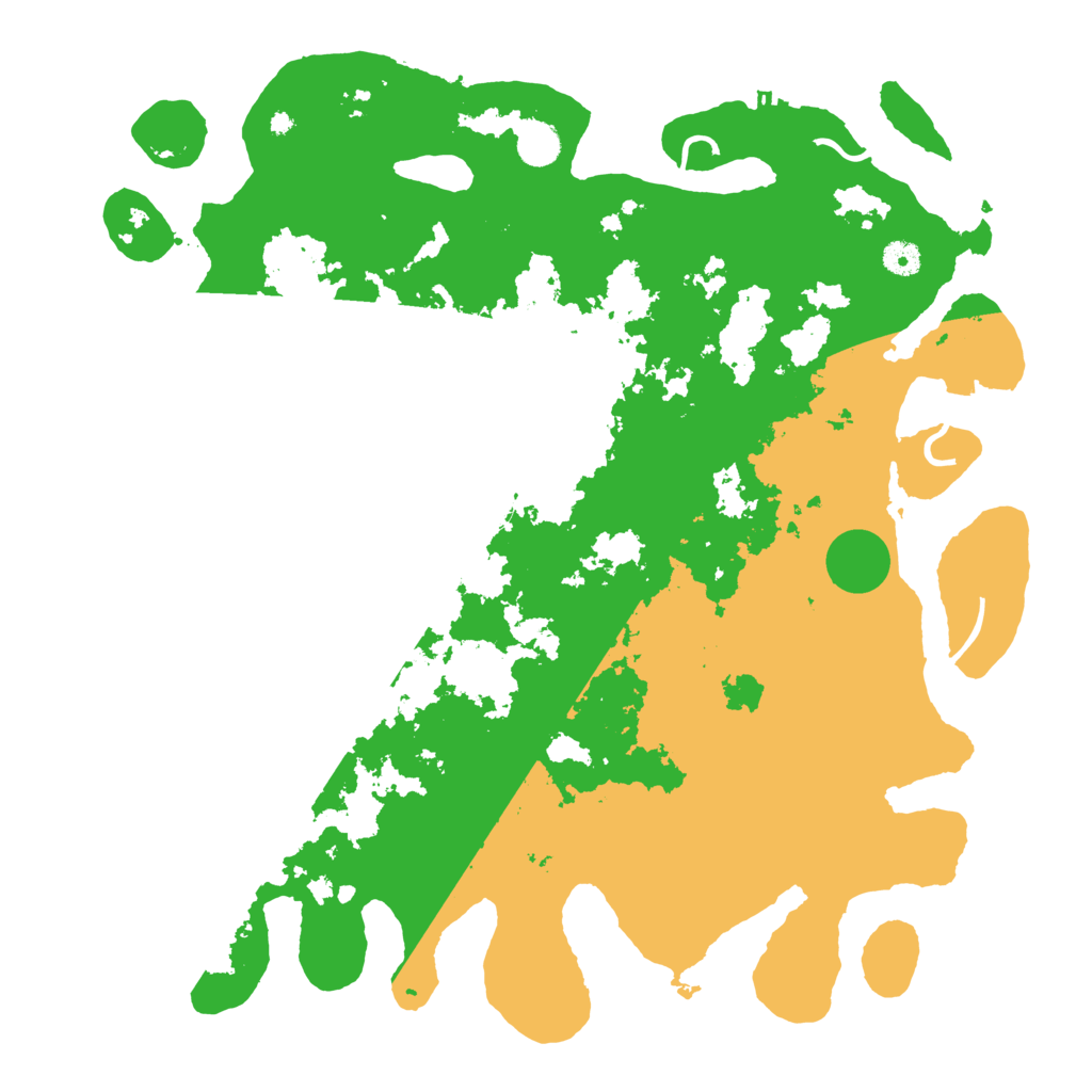 Biome Rust Map: Procedural Map, Size: 4500, Seed: 24553451