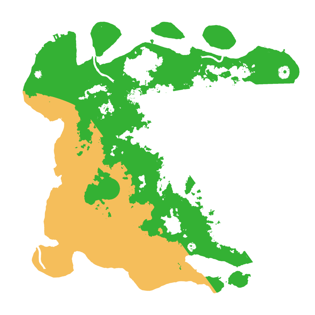 Biome Rust Map: Procedural Map, Size: 3850, Seed: 52562548