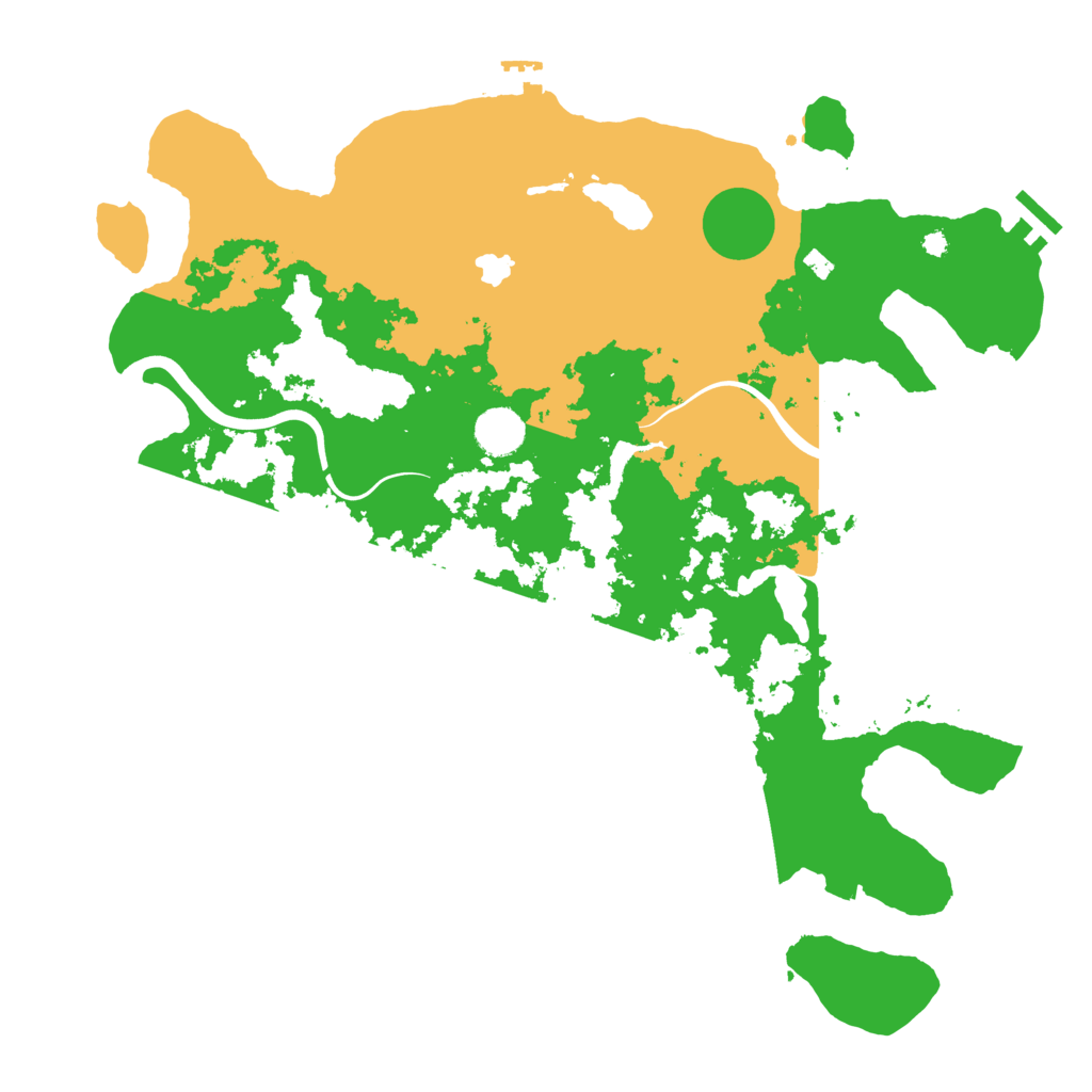 Biome Rust Map: Procedural Map, Size: 4000, Seed: 84758714