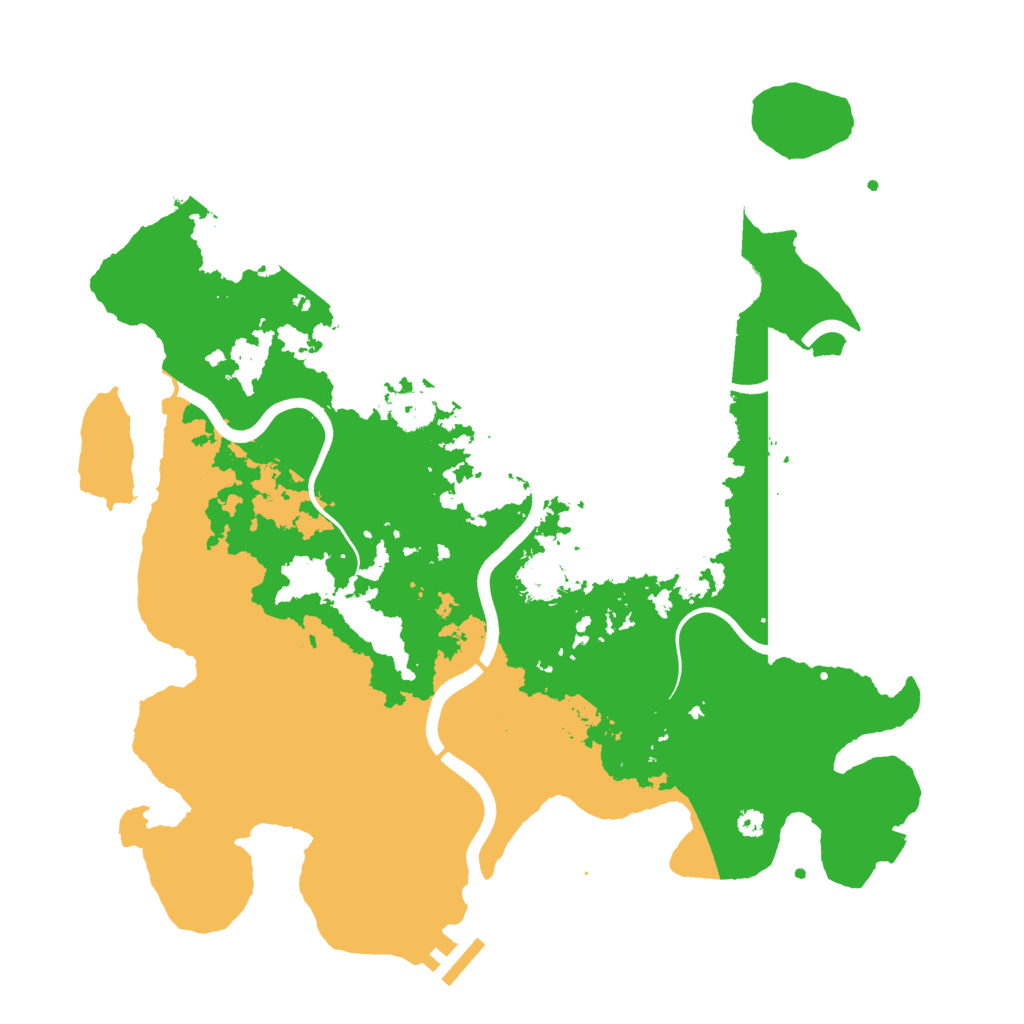 Biome Rust Map: Procedural Map, Size: 3750, Seed: 14122167