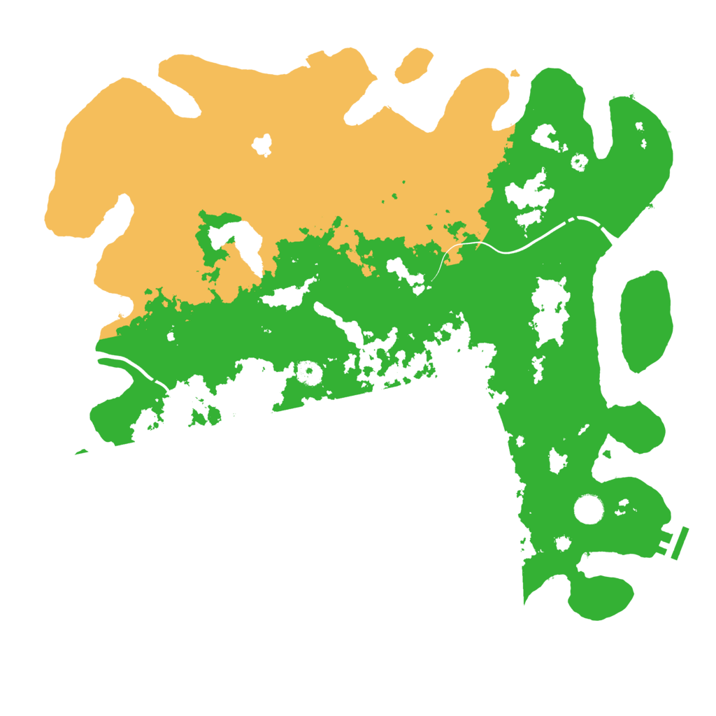 Biome Rust Map: Procedural Map, Size: 4250, Seed: 64098425