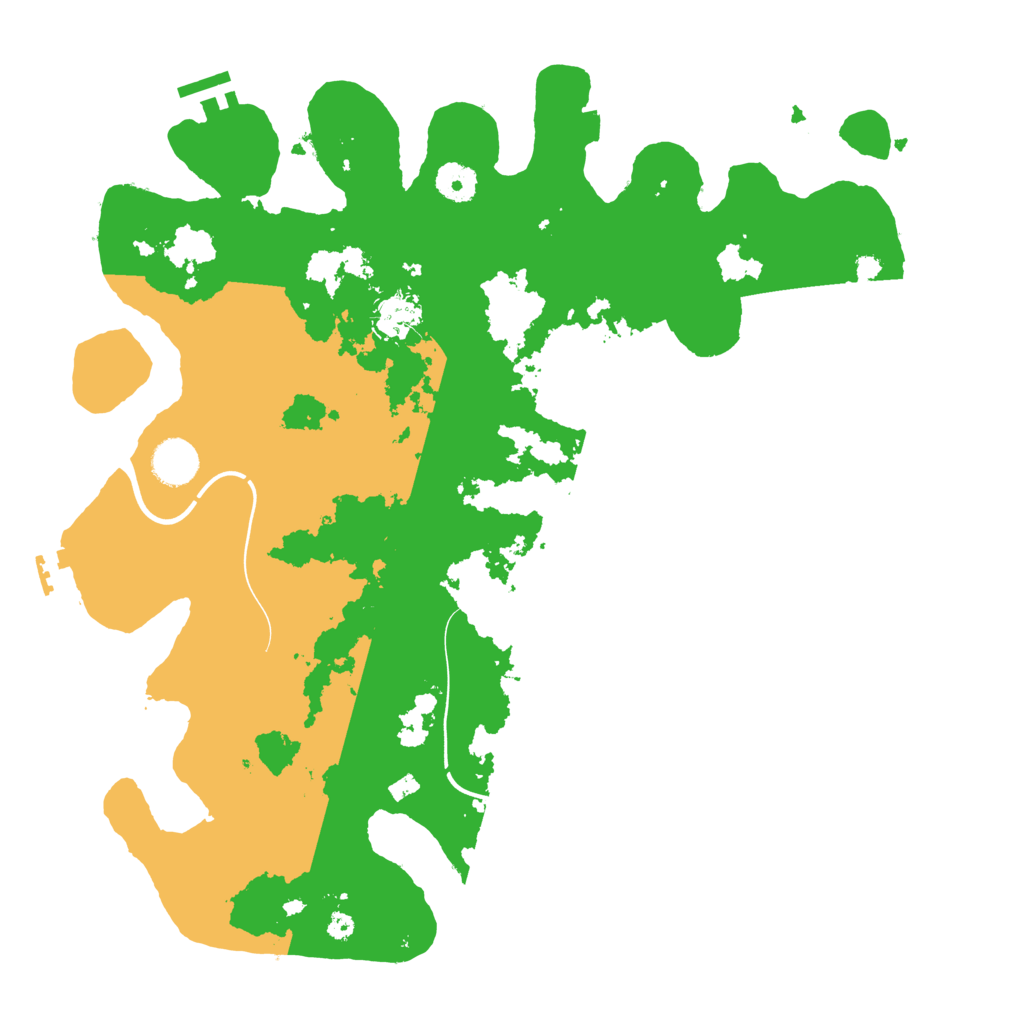 Biome Rust Map: Procedural Map, Size: 3850, Seed: 65949355