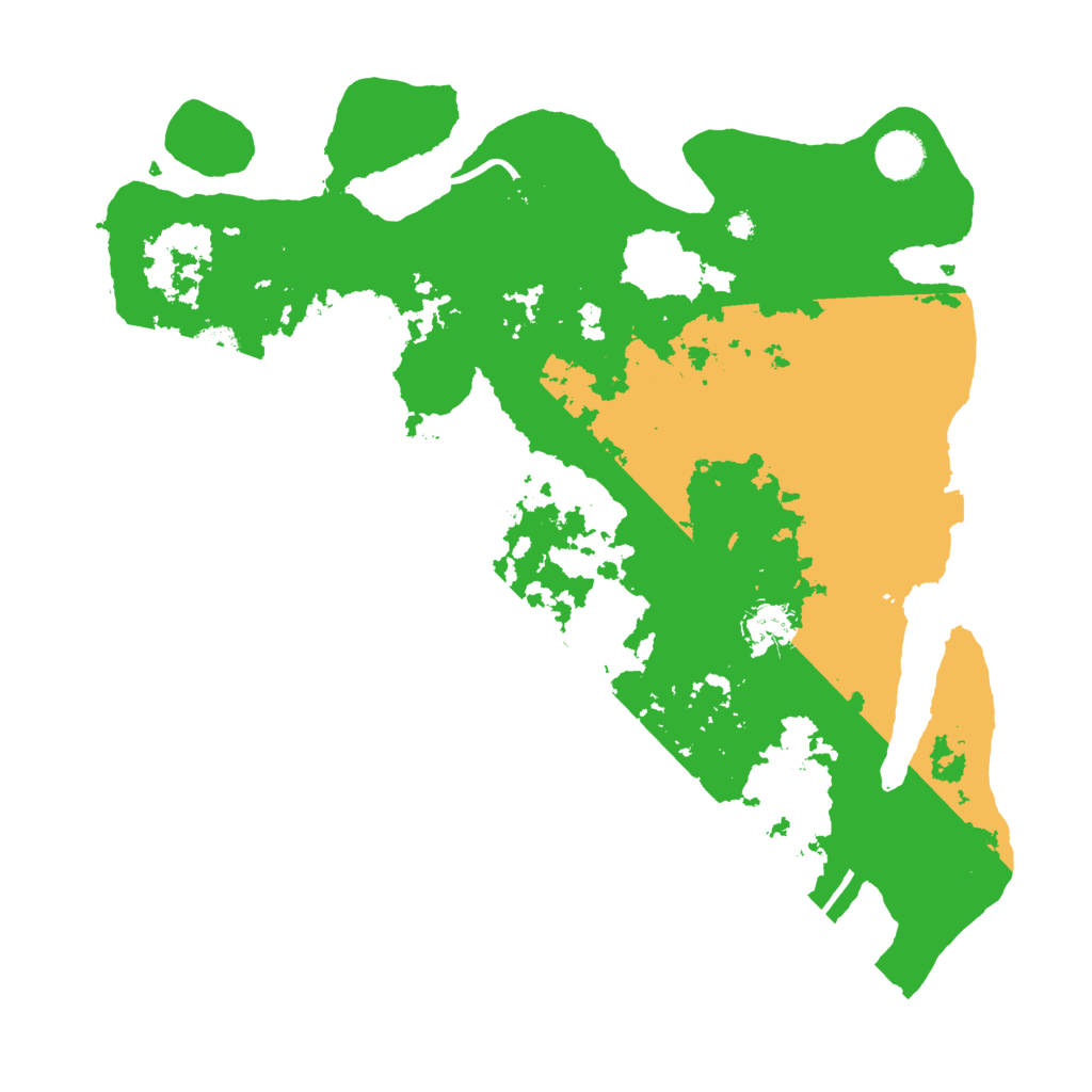 Biome Rust Map: Procedural Map, Size: 3900, Seed: 93681023
