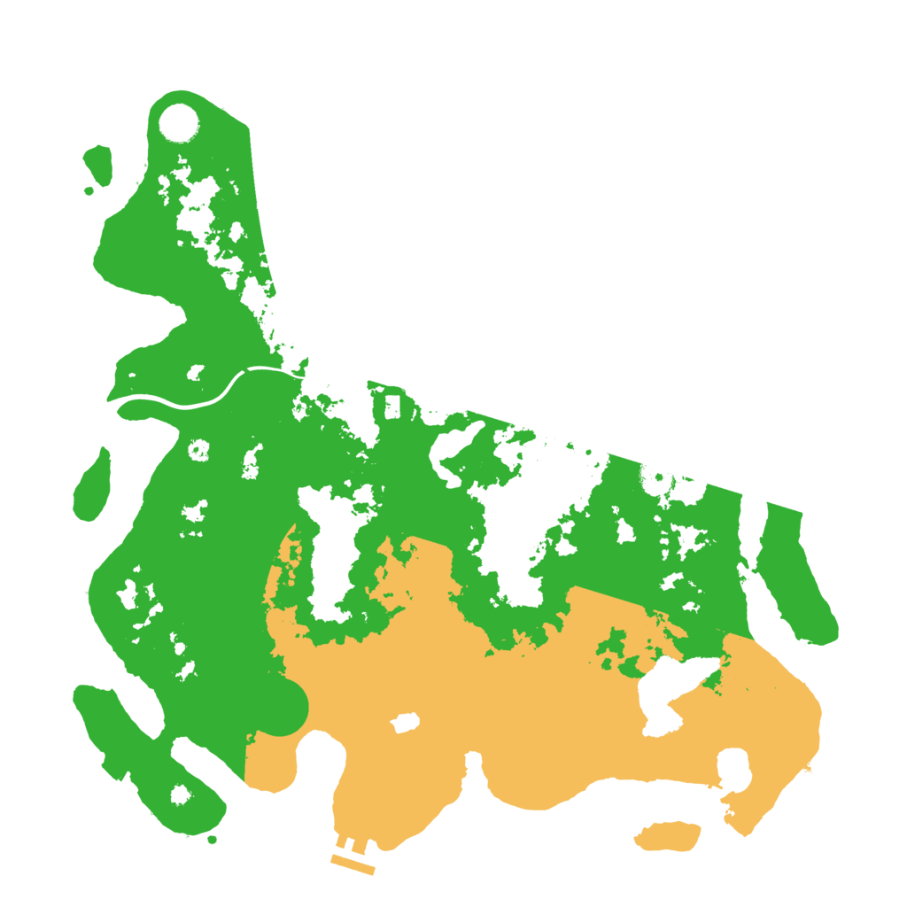 Biome Rust Map: Procedural Map, Size: 4100, Seed: 41876951