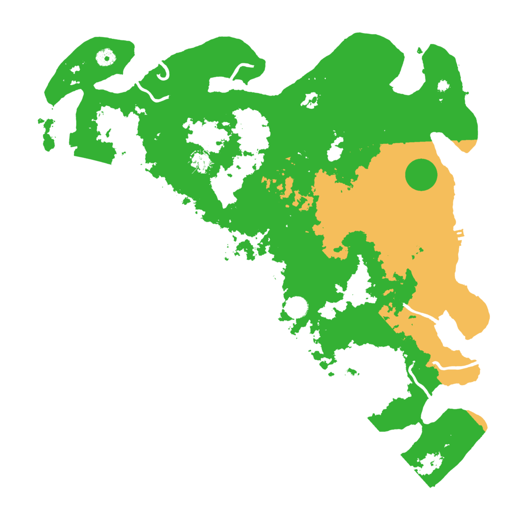 Biome Rust Map: Procedural Map, Size: 4300, Seed: 41835179