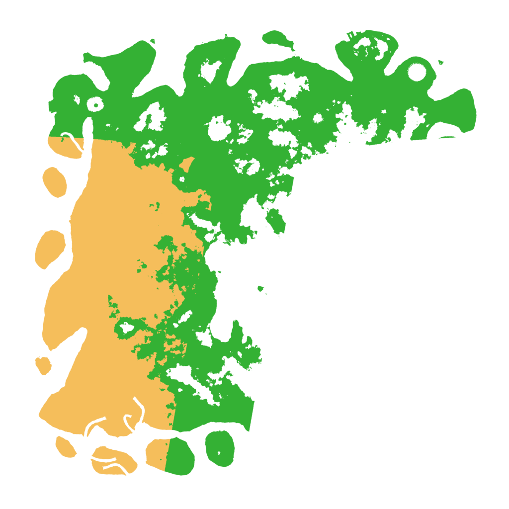 Biome Rust Map: Procedural Map, Size: 5000, Seed: 56842