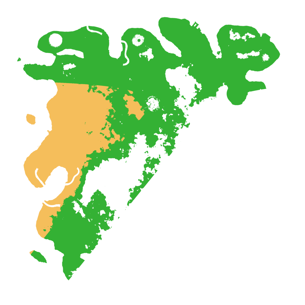 Biome Rust Map: Procedural Map, Size: 4000, Seed: 578807885