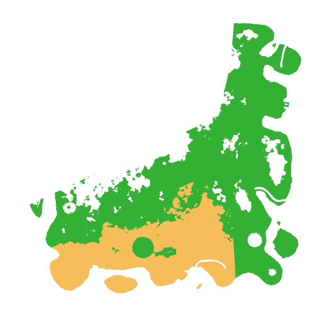 Biome Rust Map: Procedural Map, Size: 4000, Seed: 35701150