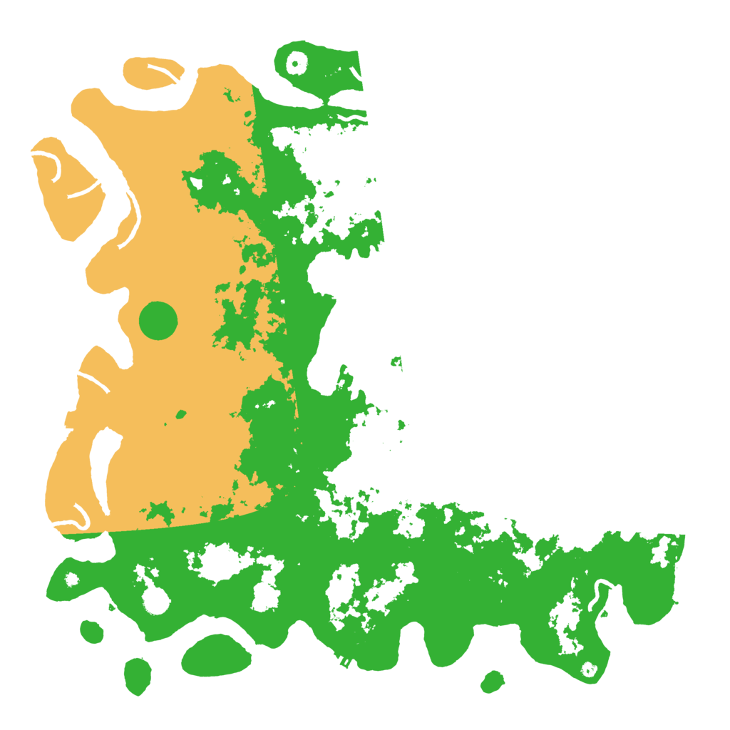 Biome Rust Map: Procedural Map, Size: 5000, Seed: 73236610