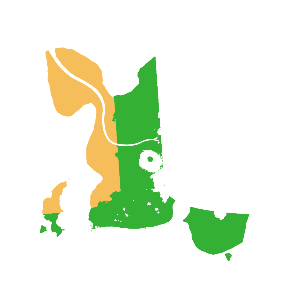 Biome Rust Map: Procedural Map, Size: 2000, Seed: 2041976
