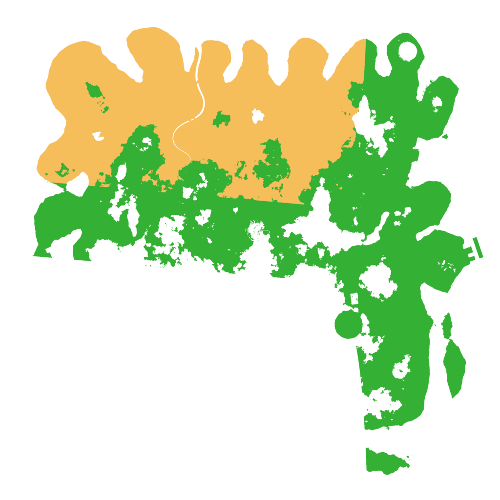 Biome Rust Map: Procedural Map, Size: 4750, Seed: 90413361