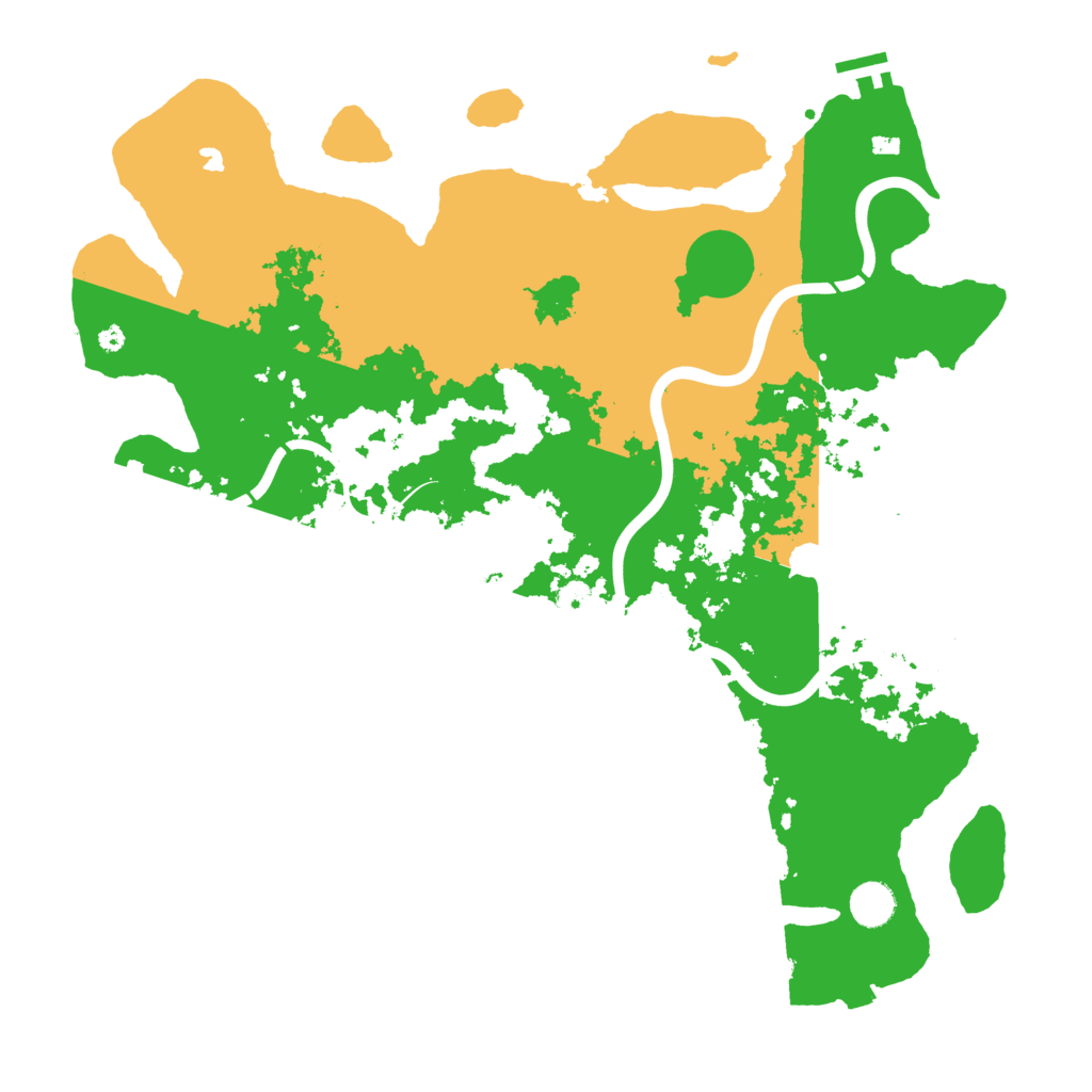 Biome Rust Map: Procedural Map, Size: 4250, Seed: 1881767190