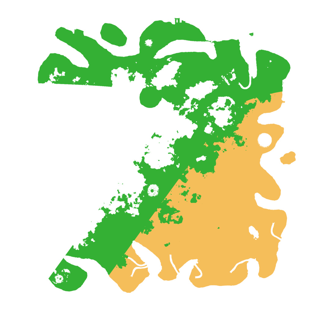 Biome Rust Map: Procedural Map, Size: 3950, Seed: 24160885