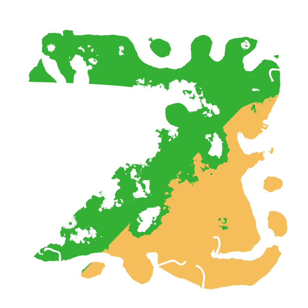 Biome Rust Map: Procedural Map, Size: 3550, Seed: 648245
