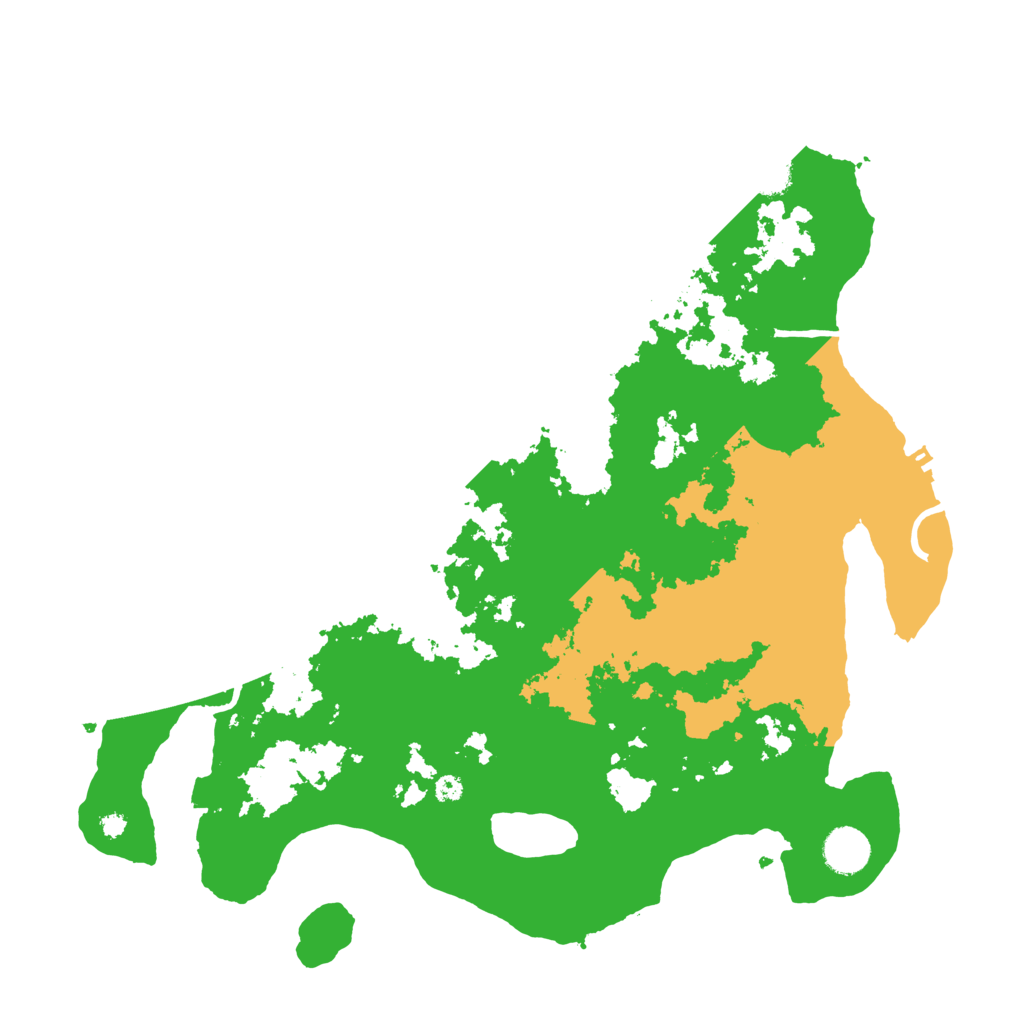 Biome Rust Map: Procedural Map, Size: 3850, Seed: 61907131