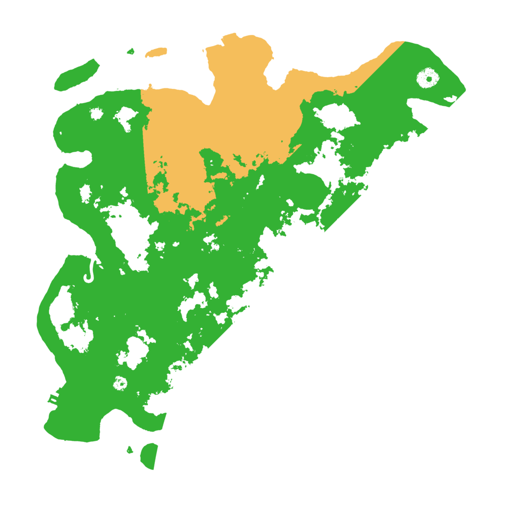 Biome Rust Map: Procedural Map, Size: 3800, Seed: 92675893