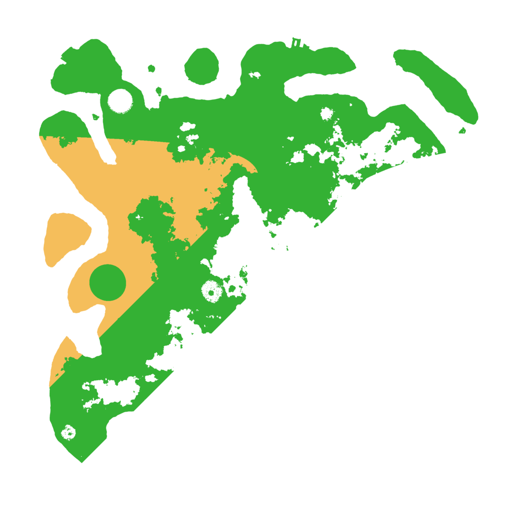 Biome Rust Map: Procedural Map, Size: 3700, Seed: 73335565