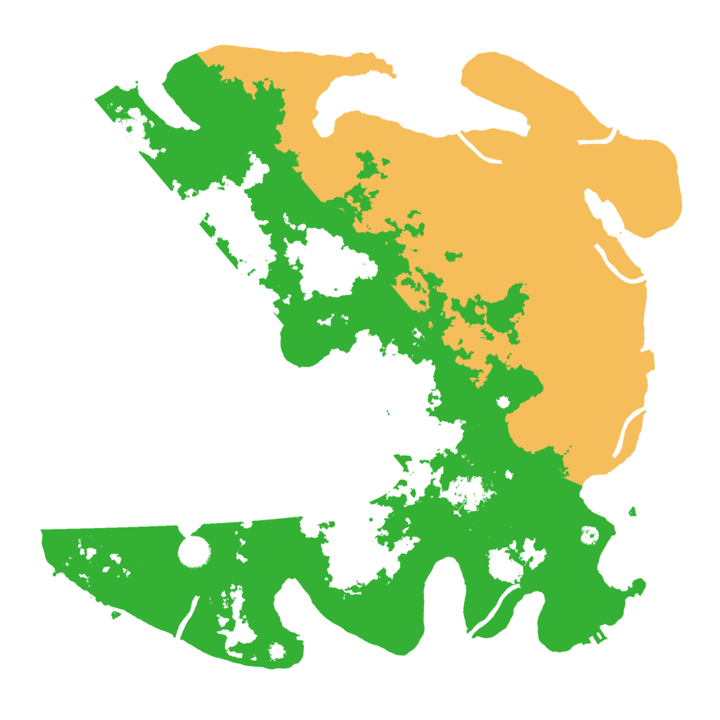 Biome Rust Map: Procedural Map, Size: 4000, Seed: 77246823