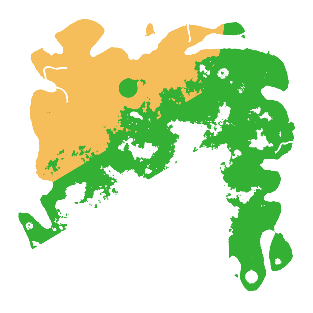 Biome Rust Map: Procedural Map, Size: 4400, Seed: 86501401