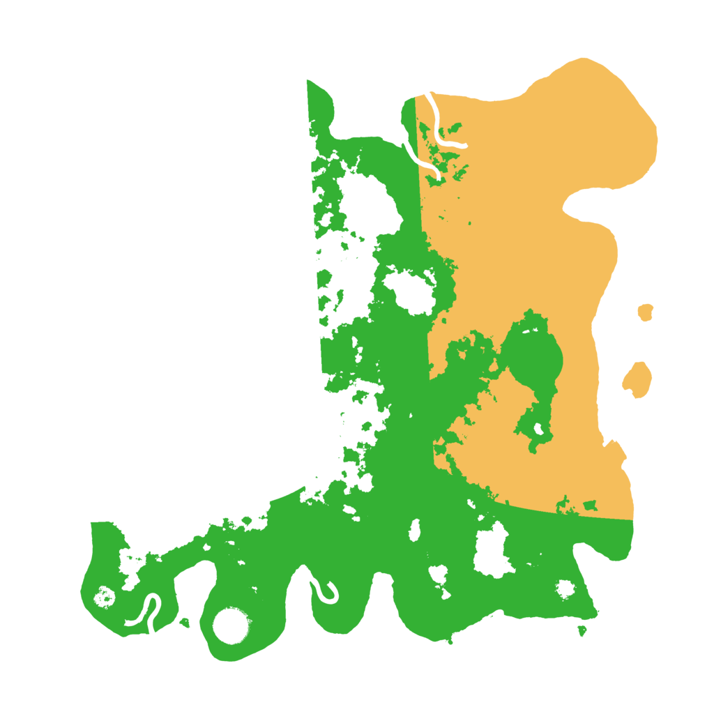 Biome Rust Map: Procedural Map, Size: 3500, Seed: 805638449