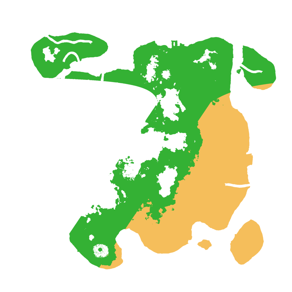 Biome Rust Map: Procedural Map, Size: 3000, Seed: 1093074930