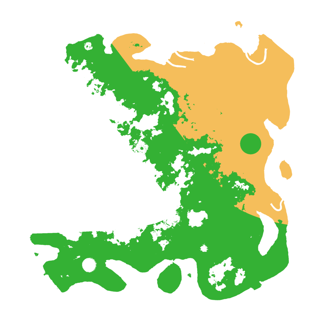 Biome Rust Map: Procedural Map, Size: 4000, Seed: 558647520