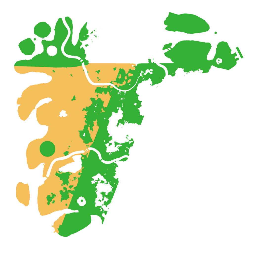 Biome Rust Map: Procedural Map, Size: 4250, Seed: 41871407