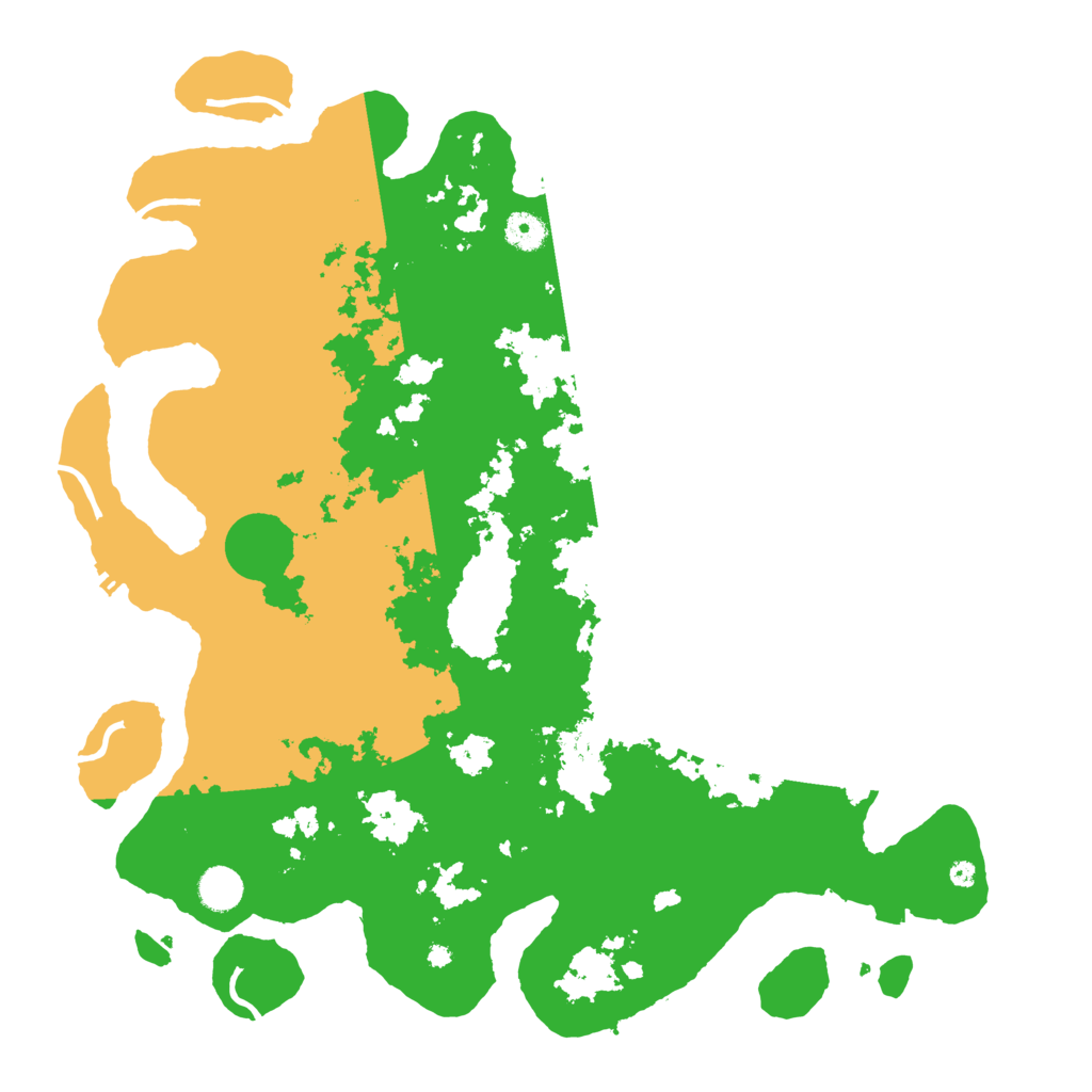 Biome Rust Map: Procedural Map, Size: 4300, Seed: 86130117