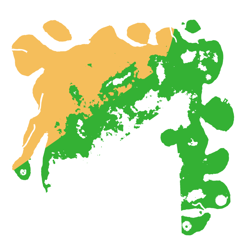 Biome Rust Map: Procedural Map, Size: 4000, Seed: 92839371