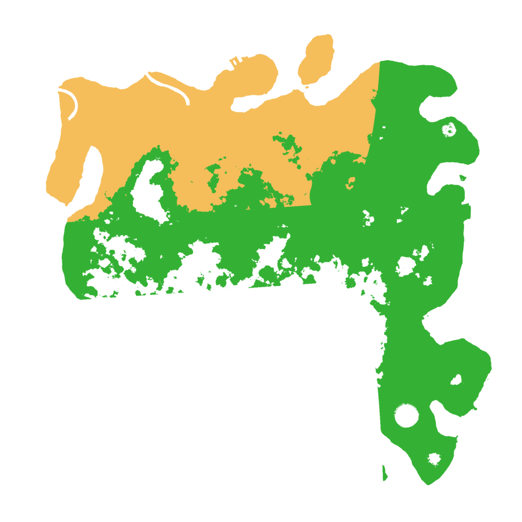 Biome Rust Map: Procedural Map, Size: 3900, Seed: 21313616