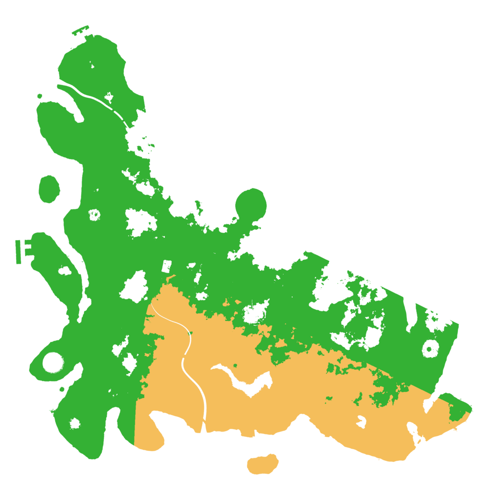 Biome Rust Map: Procedural Map, Size: 4250, Seed: 89680999