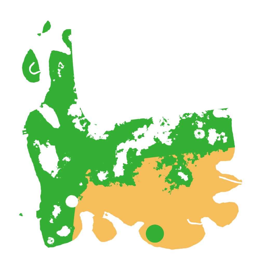 Biome Rust Map: Procedural Map, Size: 3900, Seed: 30176440